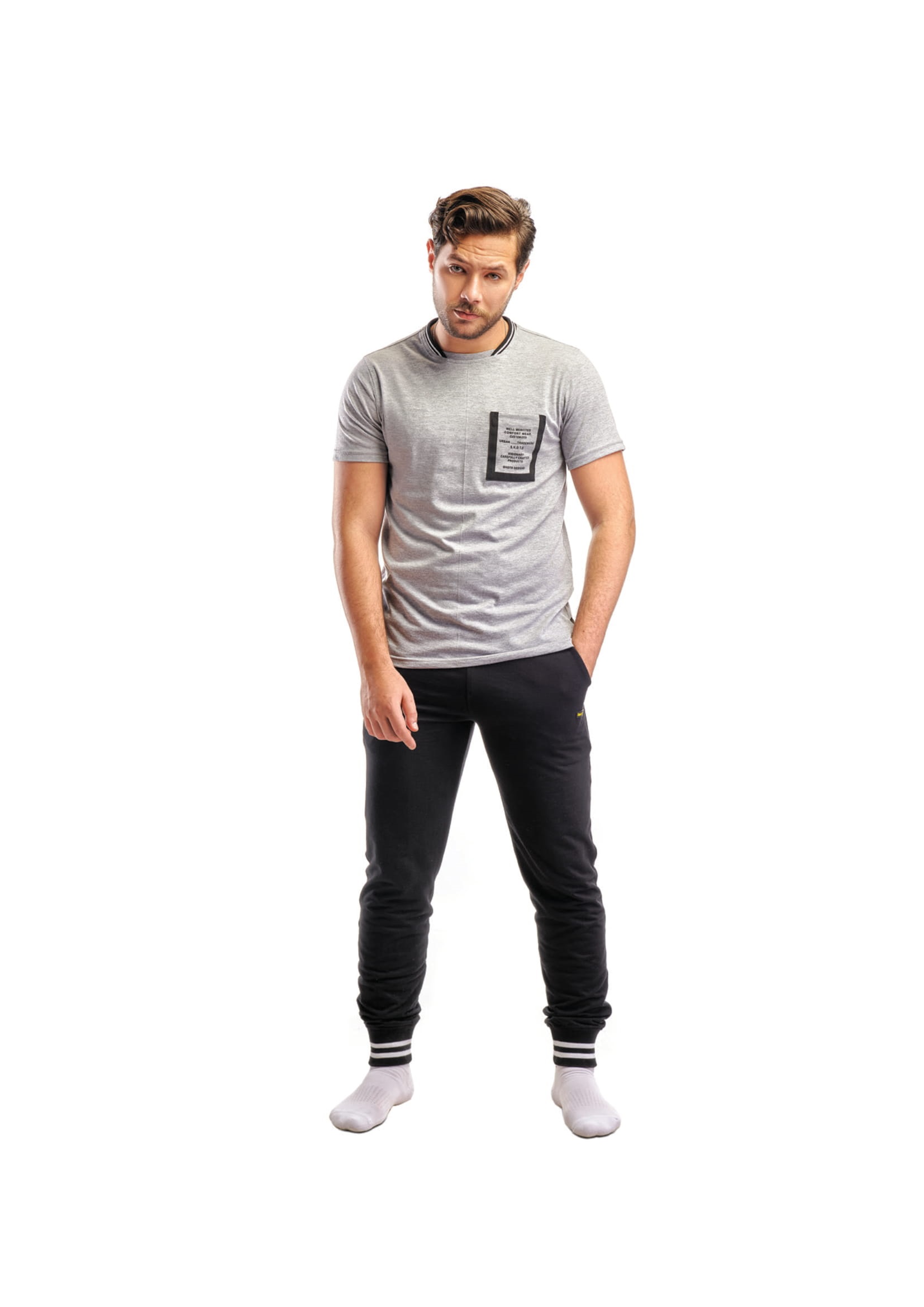 طقم بجامة صيفي قطعتين كود 2168