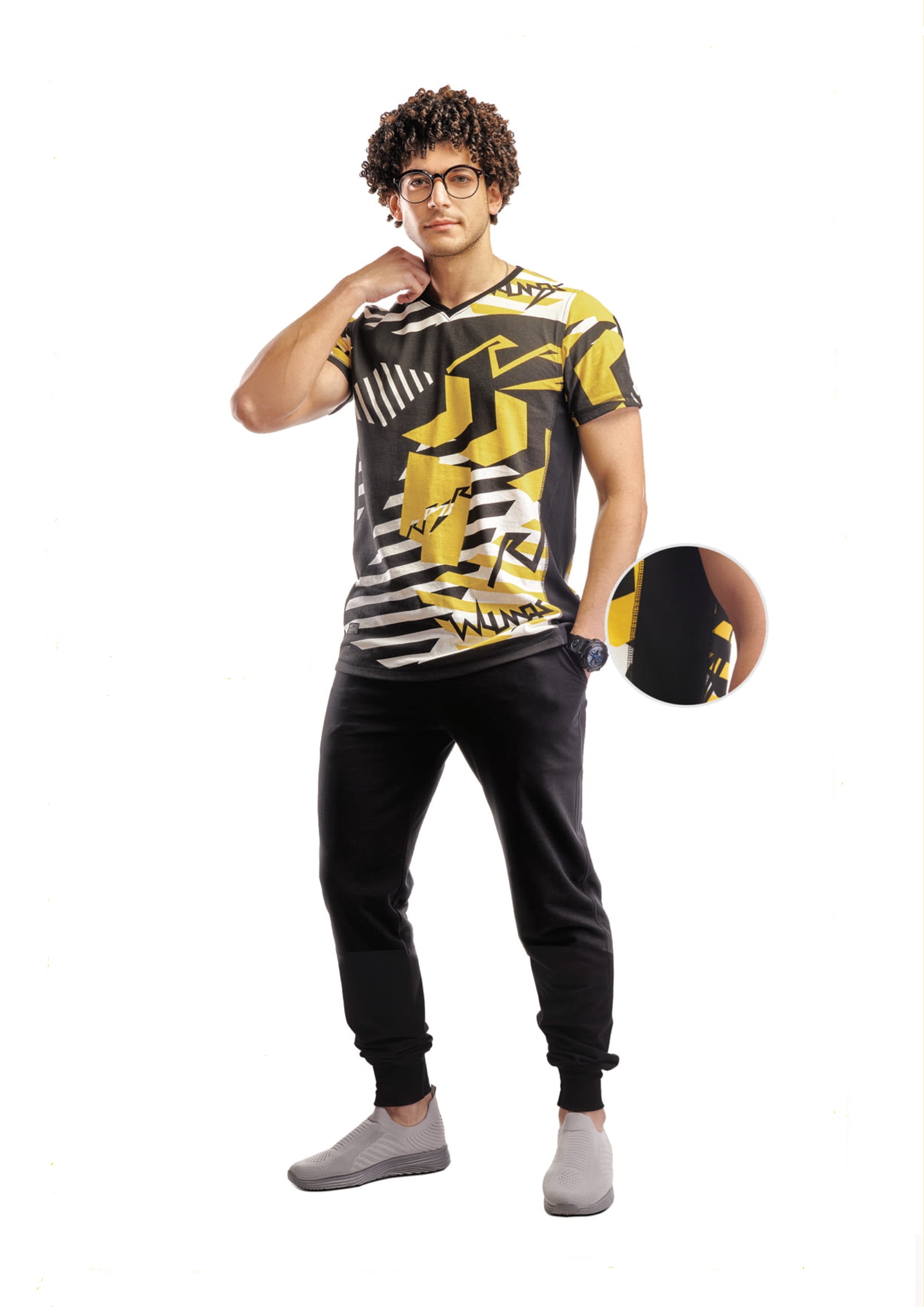 طقم بجامة صيفي قطعتين كود 2148